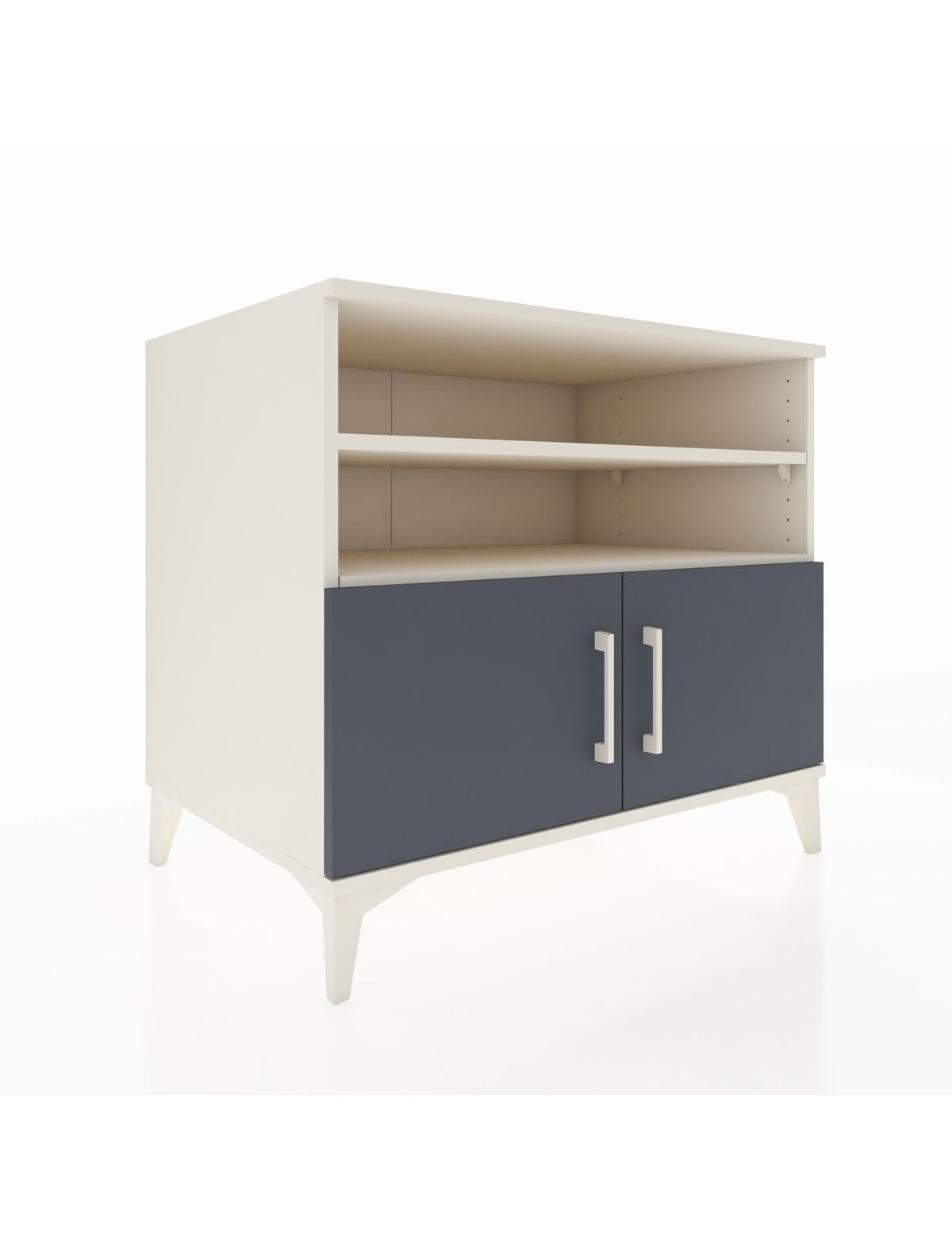 Kronos Şifonyer 3 Raflı 2 Kapaklı 88x59x80 Aytaşı-Antrasit