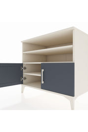 Kronos Şifonyer 3 Raflı 2 Kapaklı 88x59x80 Aytaşı-Antrasit