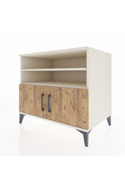 Kronos Şifonyer 3 Raflı 2 Kapaklı 88x59x80 Aytaşı-Çam