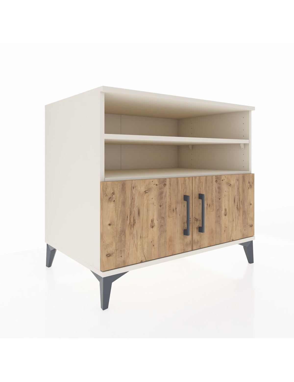 Kronos Şifonyer 3 Raflı 2 Kapaklı 88x59x80 Aytaşı-Çam