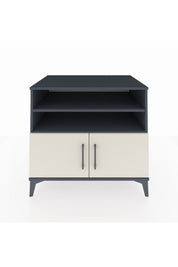 Kronos Şifonyer 3 Raflı 2 Kapaklı 88x59x80 Antrasit-Aytaşı