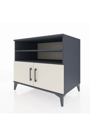 Kronos Şifonyer 3 Raflı 2 Kapaklı 88x59x80 Antrasit-Aytaşı