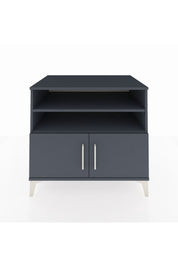 Kronos Şifonyer 3 Raflı 2 Kapaklı 88x59x80 Antrasit-Antrasit