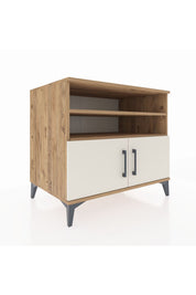 Kronos Şifonyer 3 Raflı 2 Kapaklı 88x59x80 Çam-Aytaşı