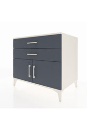 Kronos Şifonyer Tek Raflı 2 Çekmeceli 2 Kapaklı 88x59x80 - S69M026V2C