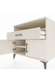 Kronos Şifonyer 2 Raflı Tek Çekmeceli 2 Kapaklı 88x59x80 Aytaşı-Aytaşı