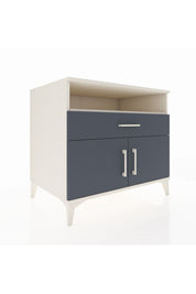 Kronos Şifonyer 2 Raflı Tek Çekmeceli 2 Kapaklı 88x59x80 Aytaşı-Antrasit