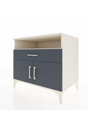 Kronos Şifonyer 2 Raflı Tek Çekmeceli 2 Kapaklı 88x59x80 Aytaşı-Antrasit