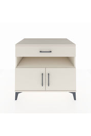 Kronos Şifonyer 2 Raflı Tek Çekmeceli 2 Kapaklı 88x59x80 Aytaşı-Aytaşı