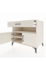 Kronos Şifonyer 2 Raflı Tek Çekmeceli 2 Kapaklı 88x59x80 Aytaşı-Aytaşı