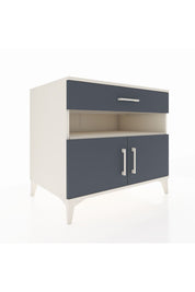 Kronos Şifonyer 2 Raflı Tek Çekmeceli 2 Kapaklı 88x59x80 Aytaşı-Antrasit