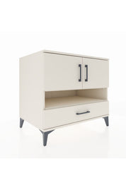 Kronos Şifonyer 3 Raflı Tek Çekmeceli 2 Kapaklı 88x59x80 Aytaşı-Aytaşı