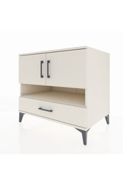 Kronos Şifonyer 3 Raflı Tek Çekmeceli 2 Kapaklı 88x59x80 Aytaşı-Aytaşı