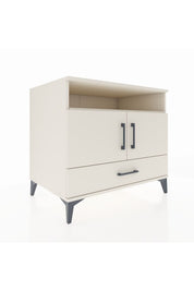 Kronos Şifonyer 3 Raflı Tek Çekmeceli 2 Kapaklı 88x59x80 Aytaşı-Aytaşı