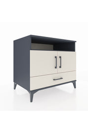 Kronos Şifonyer 3 Raflı Tek Çekmeceli 2 Kapaklı 88x59x80 Antrasit-Aytaşı