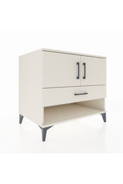 Kronos Şifonyer 2 Raflı Tek Çekmeceli 2 Kapaklı 88x59x80 Aytaşı-Aytaşı