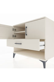 Kronos Şifonyer 2 Raflı Tek Çekmeceli 2 Kapaklı 88x59x80 Aytaşı-Aytaşı