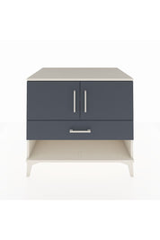 Kronos Şifonyer 2 Raflı Tek Çekmeceli 2 Kapaklı 88x59x80 Aytaşı-Antrasit