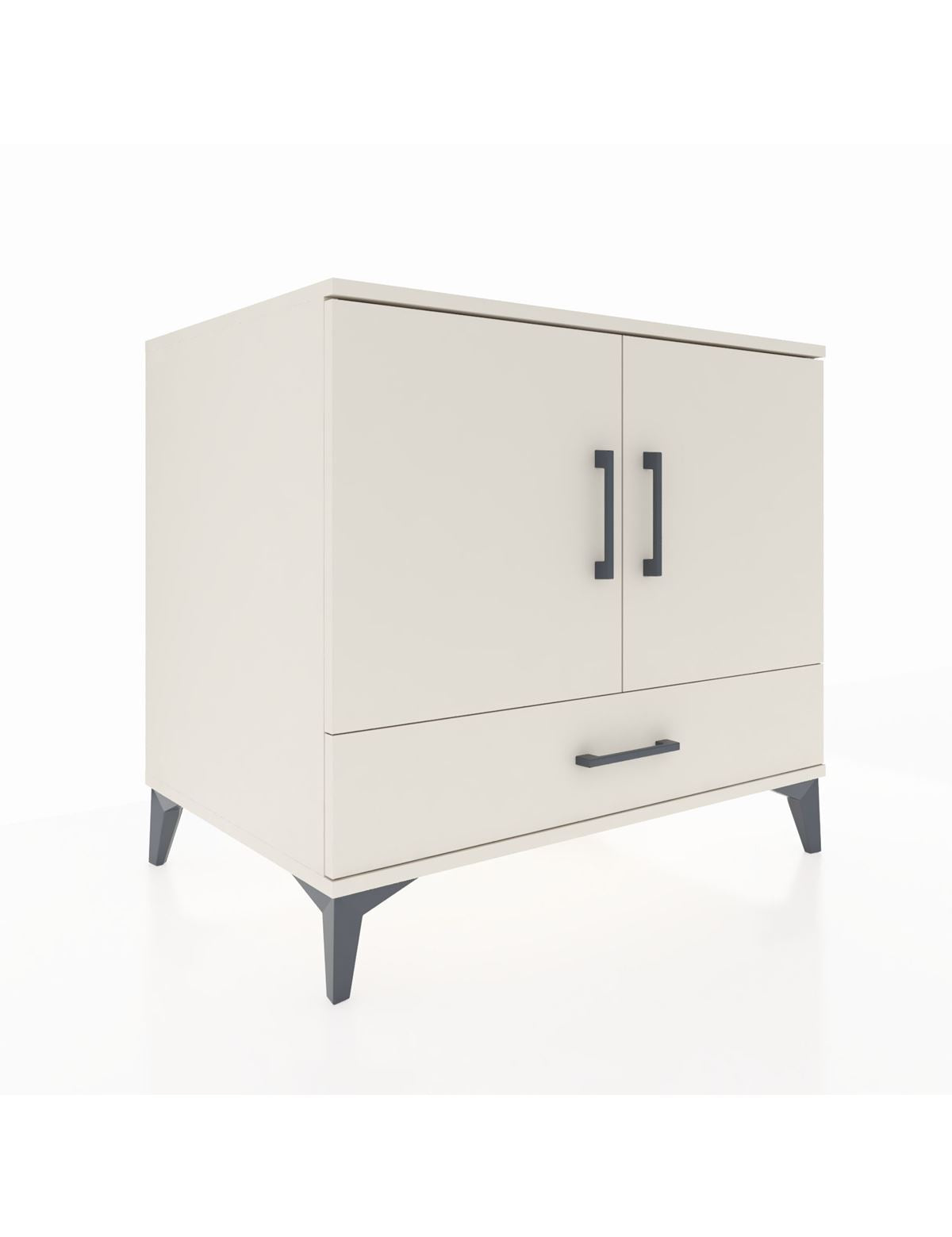 Kronos Şifonyer 2 Raflı Tek Çekmeceli 2 Kapaklı 88x59x80 Aytaşı-Aytaşı