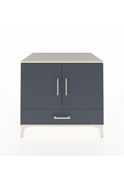 Kronos Şifonyer 2 Raflı Tek Çekmeceli 2 Kapaklı 88x59x80 Aytaşı-Antrasit