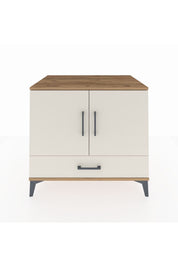 Kronos Şifonyer 2 Raflı Tek Çekmeceli 2 Kapaklı 88x59x80 Çam-Aytaşı