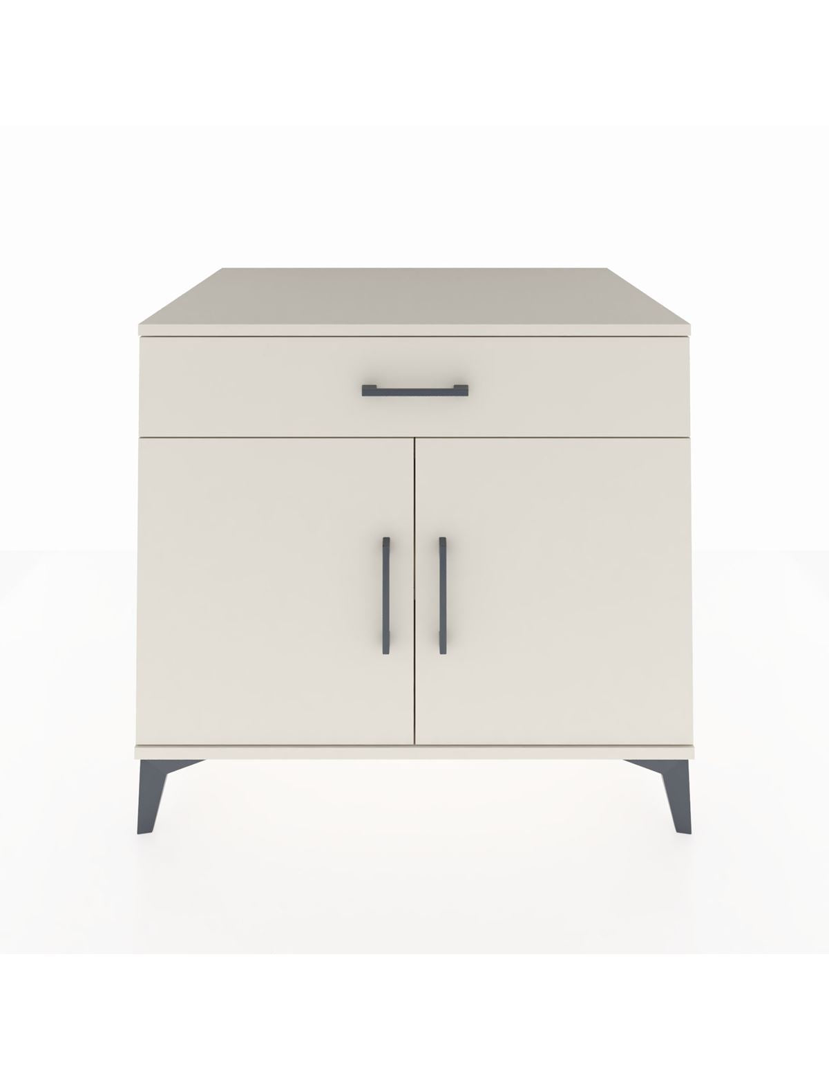 Kronos Şifonyer Tek Raflı Tek Çekmeceli 2 Kapaklı 88x59x80 Aytaşı-Aytaşı