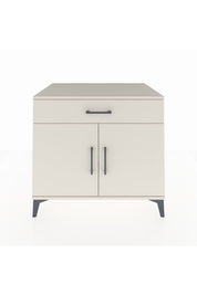 Kronos Şifonyer Tek Raflı Tek Çekmeceli 2 Kapaklı 88x59x80 Aytaşı-Aytaşı