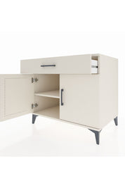 Kronos Şifonyer Tek Raflı Tek Çekmeceli 2 Kapaklı 88x59x80 Aytaşı-Aytaşı