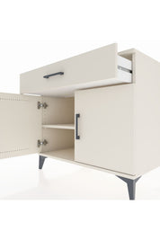 Kronos Şifonyer Tek Raflı Tek Çekmeceli 2 Kapaklı 88x59x80 Aytaşı-Aytaşı