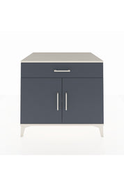 Kronos Şifonyer Tek Raflı Tek Çekmeceli 2 Kapaklı 88x59x80 Aytaşı-Antrasit