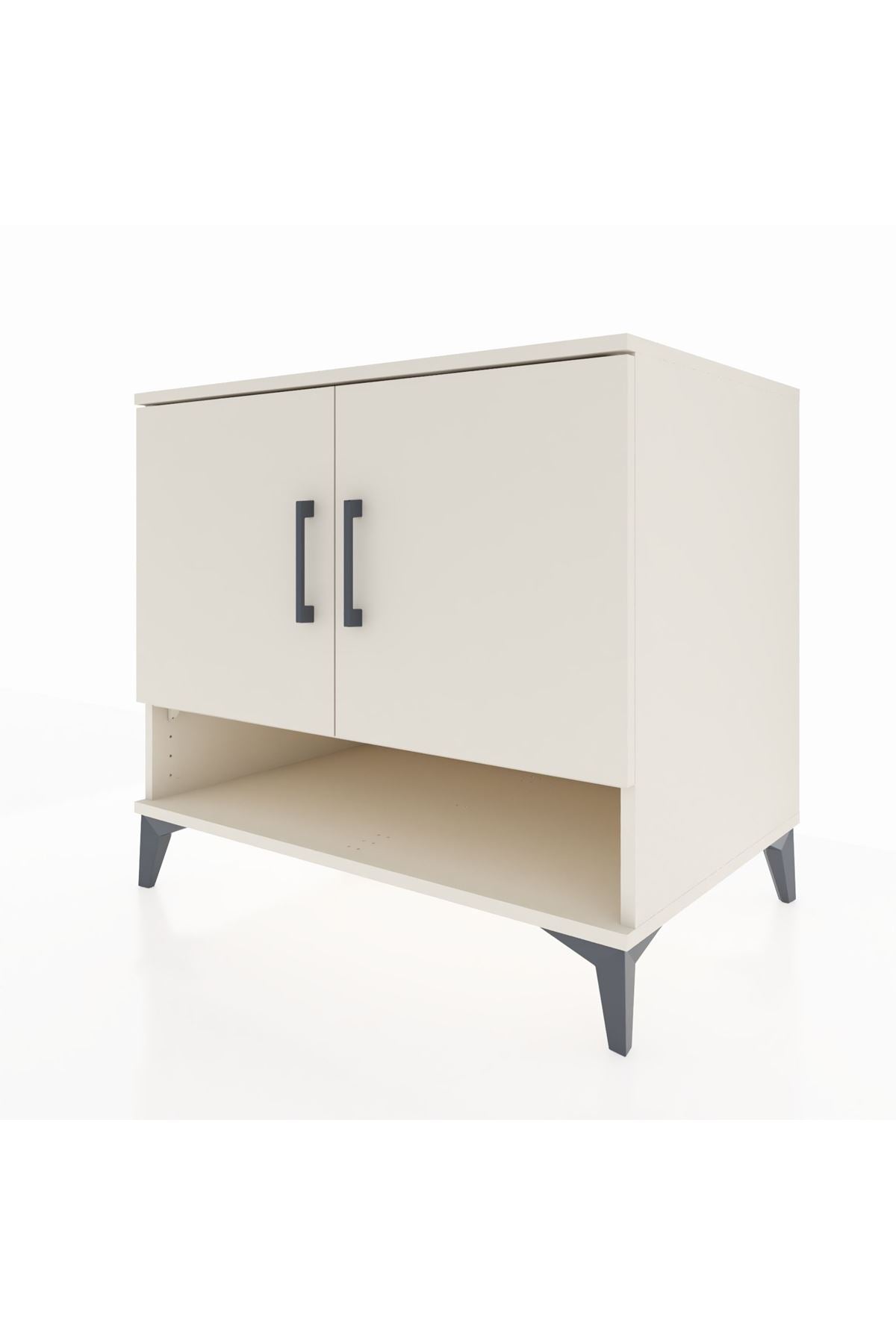 Kronos Şifonyer 2 Raflı 2 Kapaklı 88x59x80 Aytaşı-Aytaşı