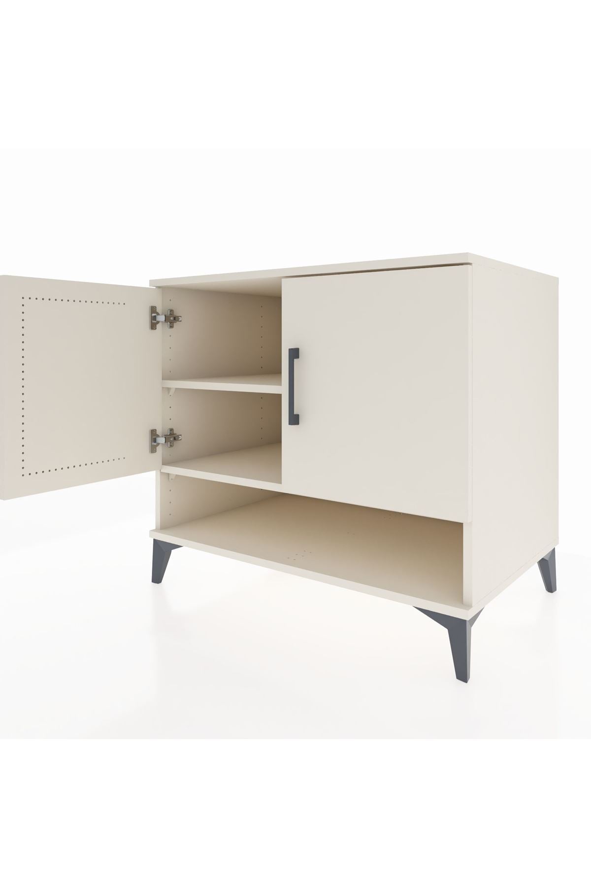 Kronos Şifonyer 2 Raflı 2 Kapaklı 88x59x80 Aytaşı-Aytaşı