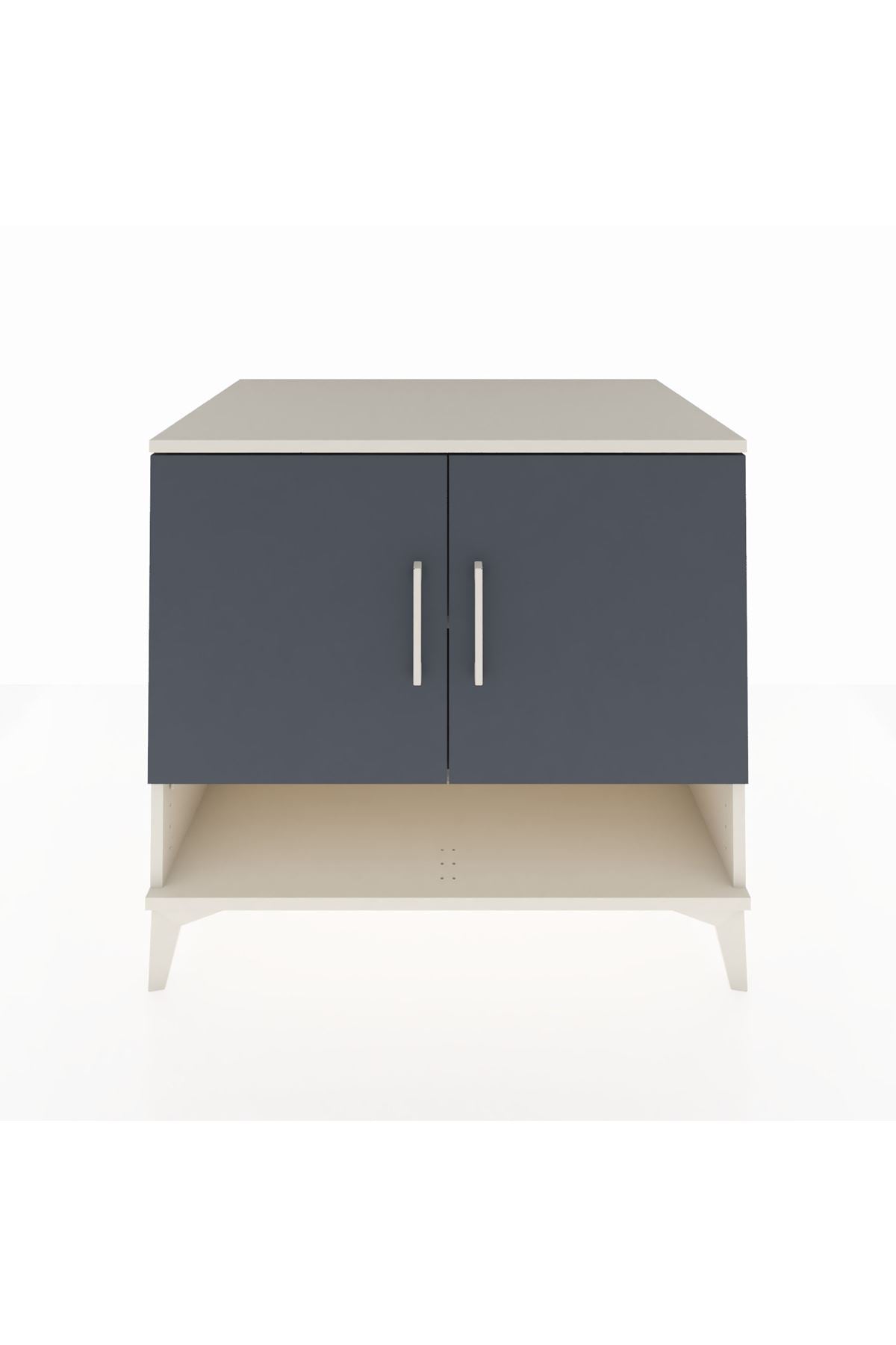 Kronos Şifonyer 2 Raflı 2 Kapaklı 88x59x80 Aytaşı-Antrasit