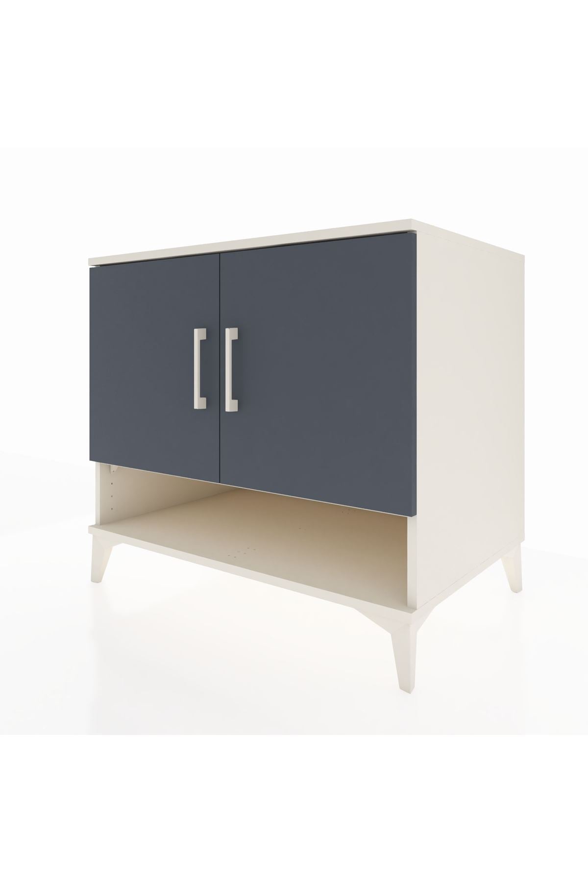 Kronos Şifonyer 2 Raflı 2 Kapaklı 88x59x80 Aytaşı-Antrasit