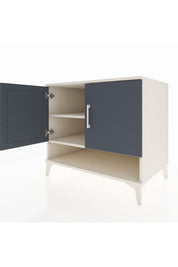 Kronos Şifonyer 2 Raflı 2 Kapaklı 88x59x80 Aytaşı-Antrasit