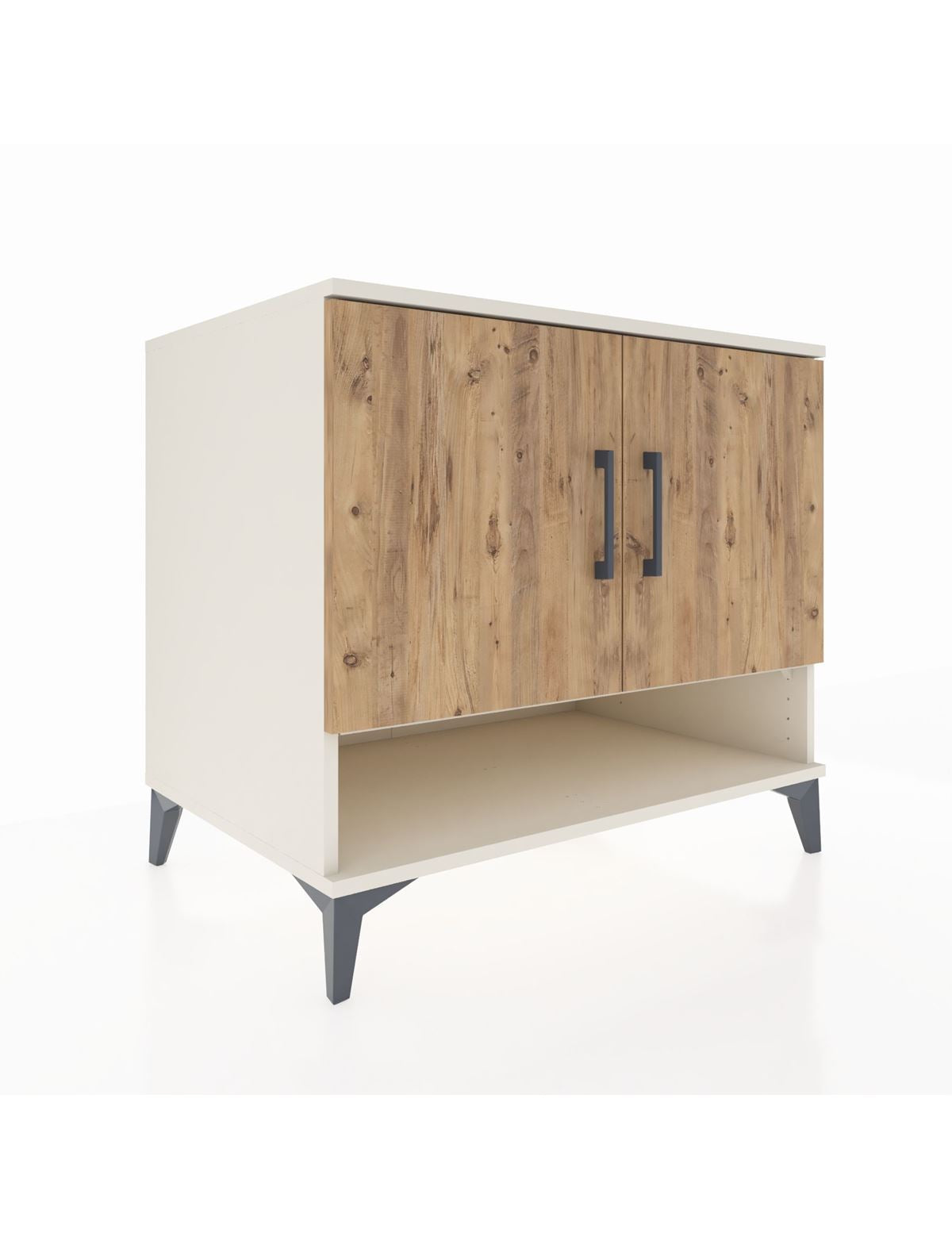 Kronos Şifonyer 2 Raflı 2 Kapaklı 88x59x80 Aytaşı-Çam