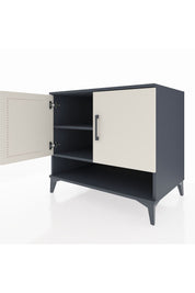 Kronos Şifonyer 2 Raflı 2 Kapaklı 88x59x80 Antrasit-Aytaşı