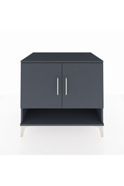 Kronos Şifonyer 2 Raflı 2 Kapaklı 88x59x80 Antrasit-Antrasit