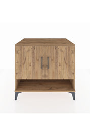 Kronos Şifonyer 2 Raflı 2 Kapaklı 88x59x80 Çam-Çam