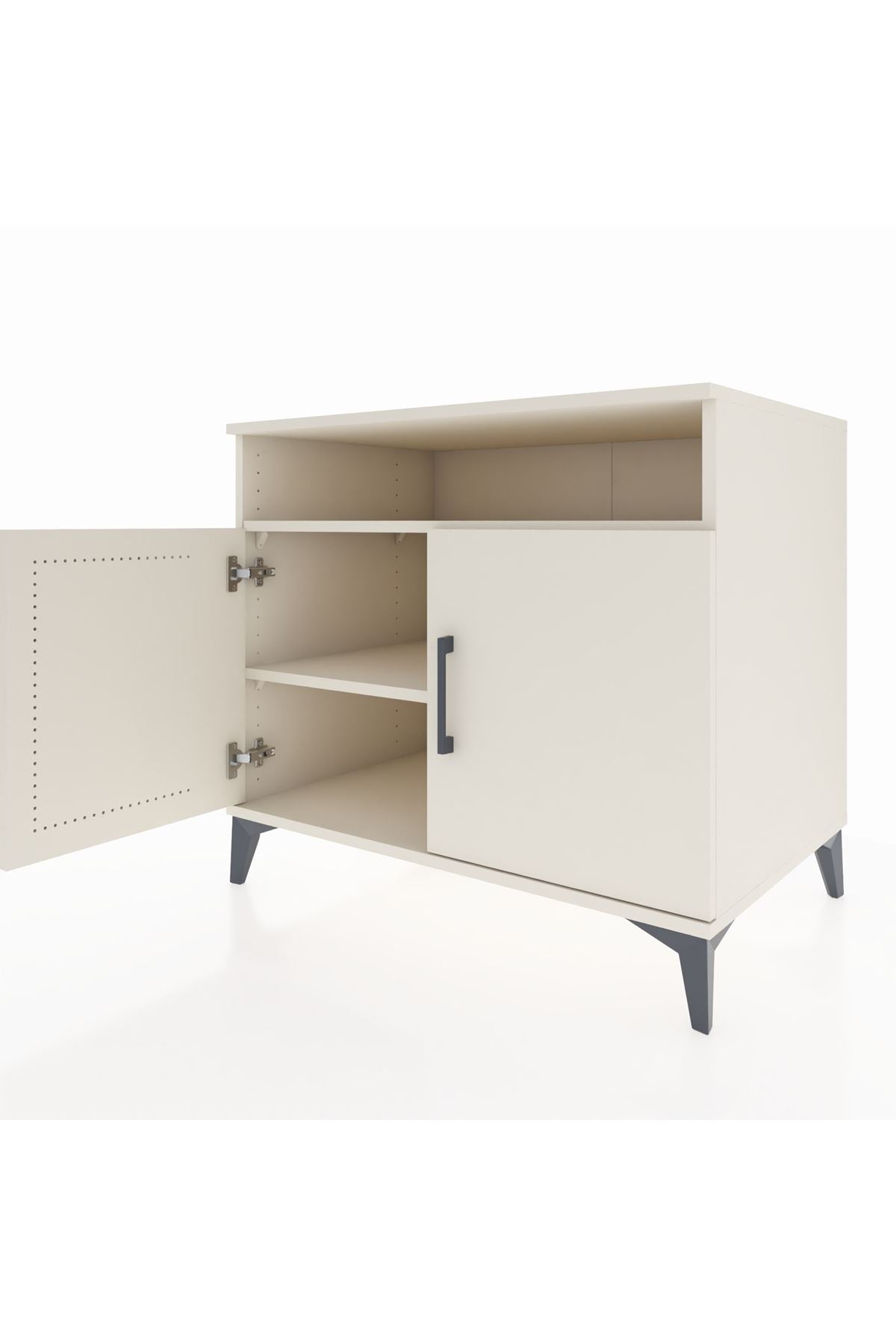 Kronos Şifonyer 2 Raflı 2 Kapaklı 88x59x80 Aytaşı-Aytaşı