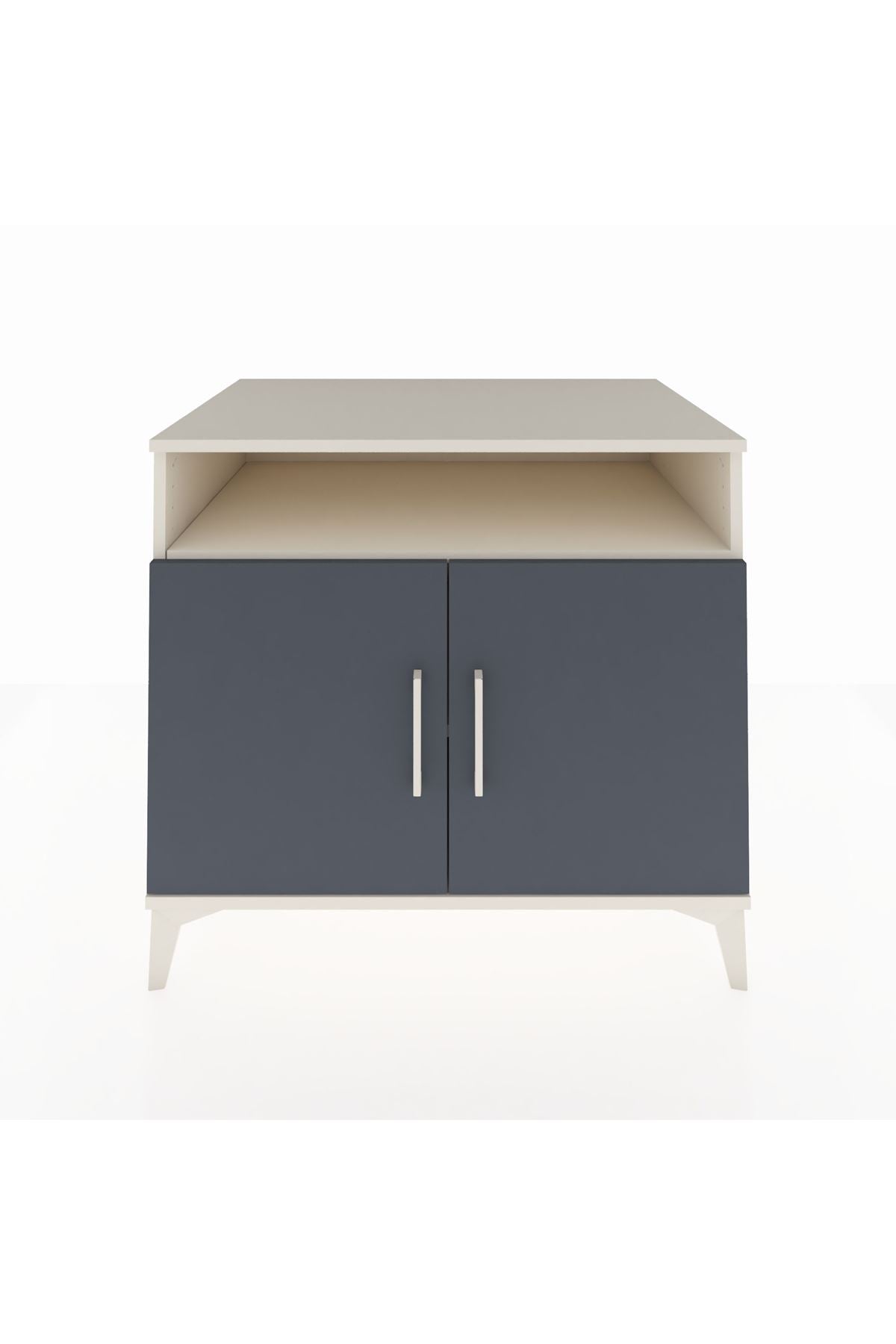 Kronos Şifonyer 2 Raflı 2 Kapaklı 88x59x80 Aytaşı-Antrasit