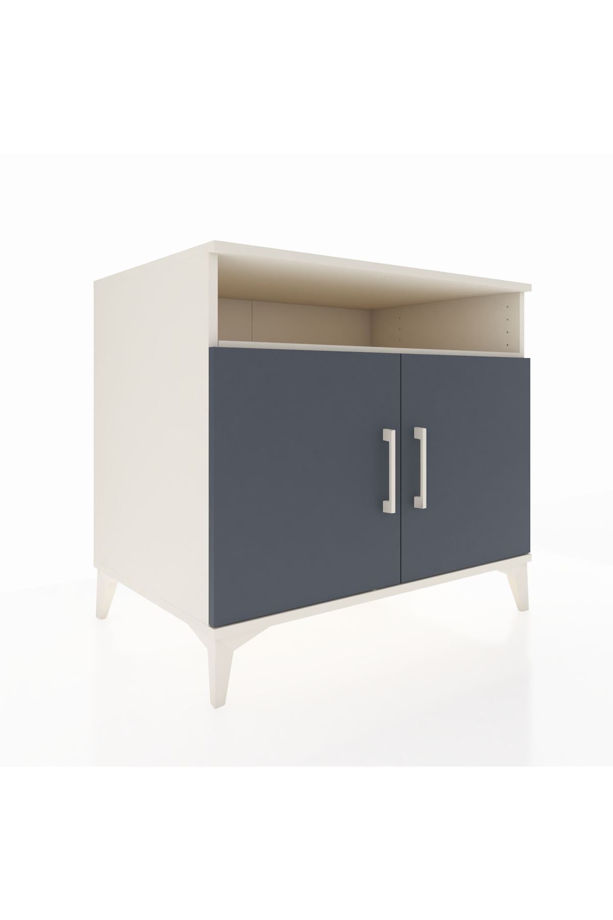 Kronos Şifonyer 2 Raflı 2 Kapaklı 88x59x80 Aytaşı-Antrasit