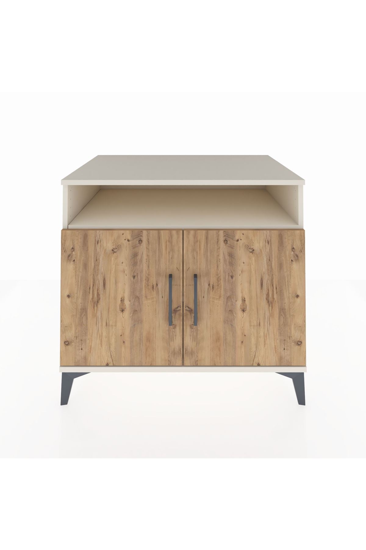 Kronos Şifonyer 2 Raflı 2 Kapaklı 88x59x80 Aytaşı-Çam