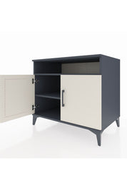 Kronos Şifonyer 2 Raflı 2 Kapaklı 88x59x80 Antrasit-Aytaşı