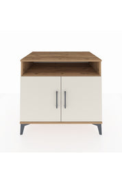 Kronos Şifonyer 2 Raflı 2 Kapaklı 88x59x80 Çam-Aytaşı