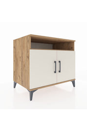 Kronos Şifonyer 2 Raflı 2 Kapaklı 88x59x80 Çam-Aytaşı