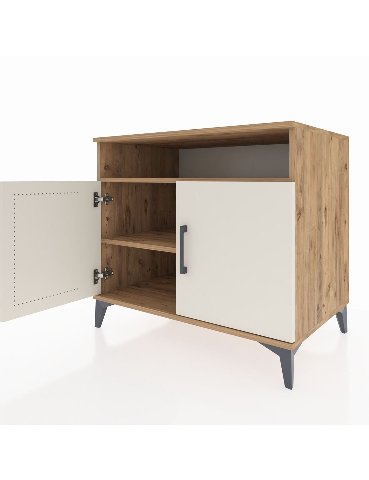 Kronos Şifonyer 2 Raflı 2 Kapaklı 88x59x80 - S69M037V7C