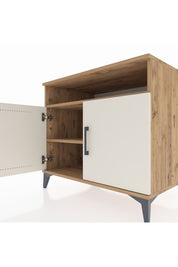 Kronos Şifonyer 2 Raflı 2 Kapaklı 88x59x80 Çam-Aytaşı