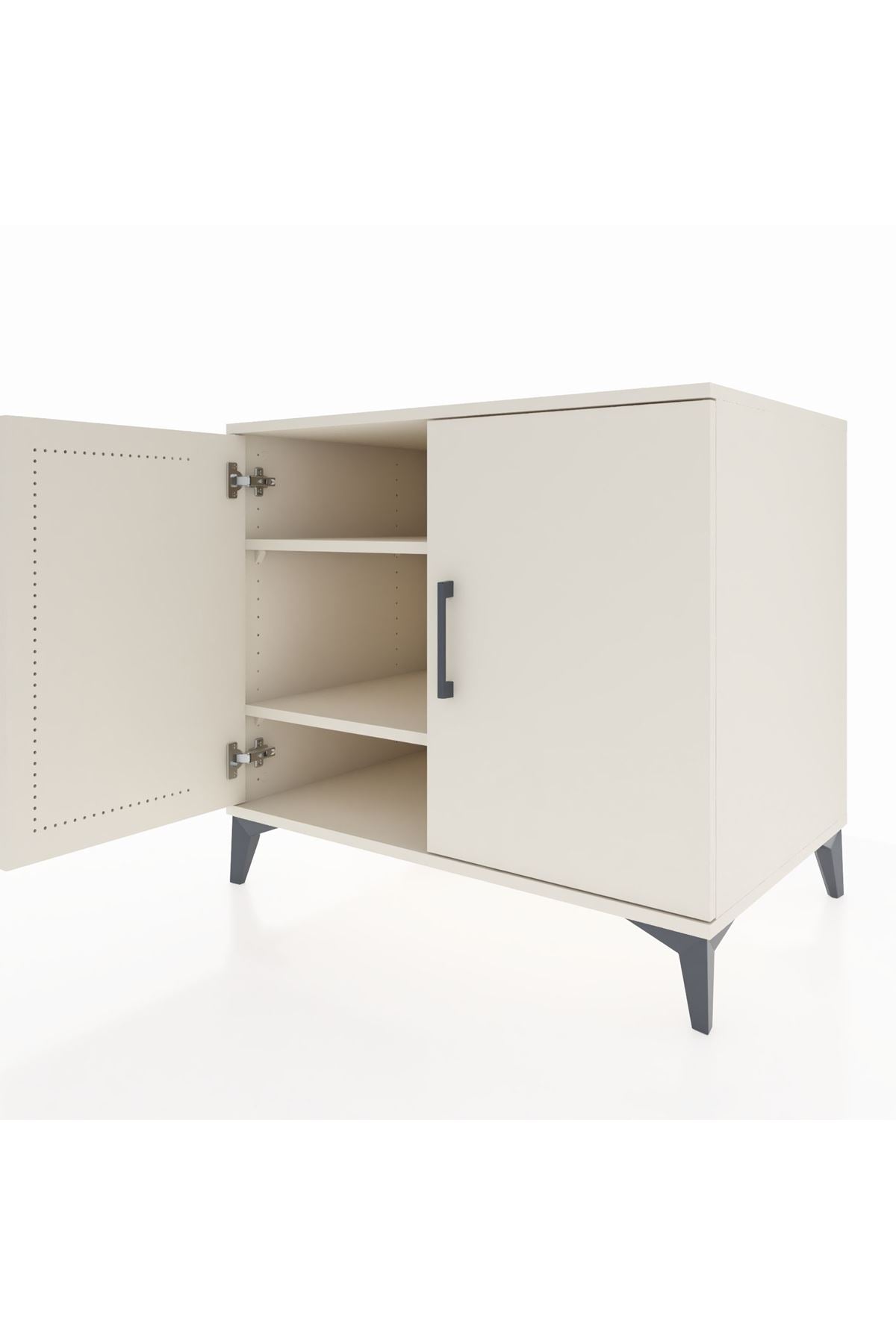 Kronos Şifonyer 2 Raflı 2 Kapaklı 88x59x80 Aytaşı-Aytaşı