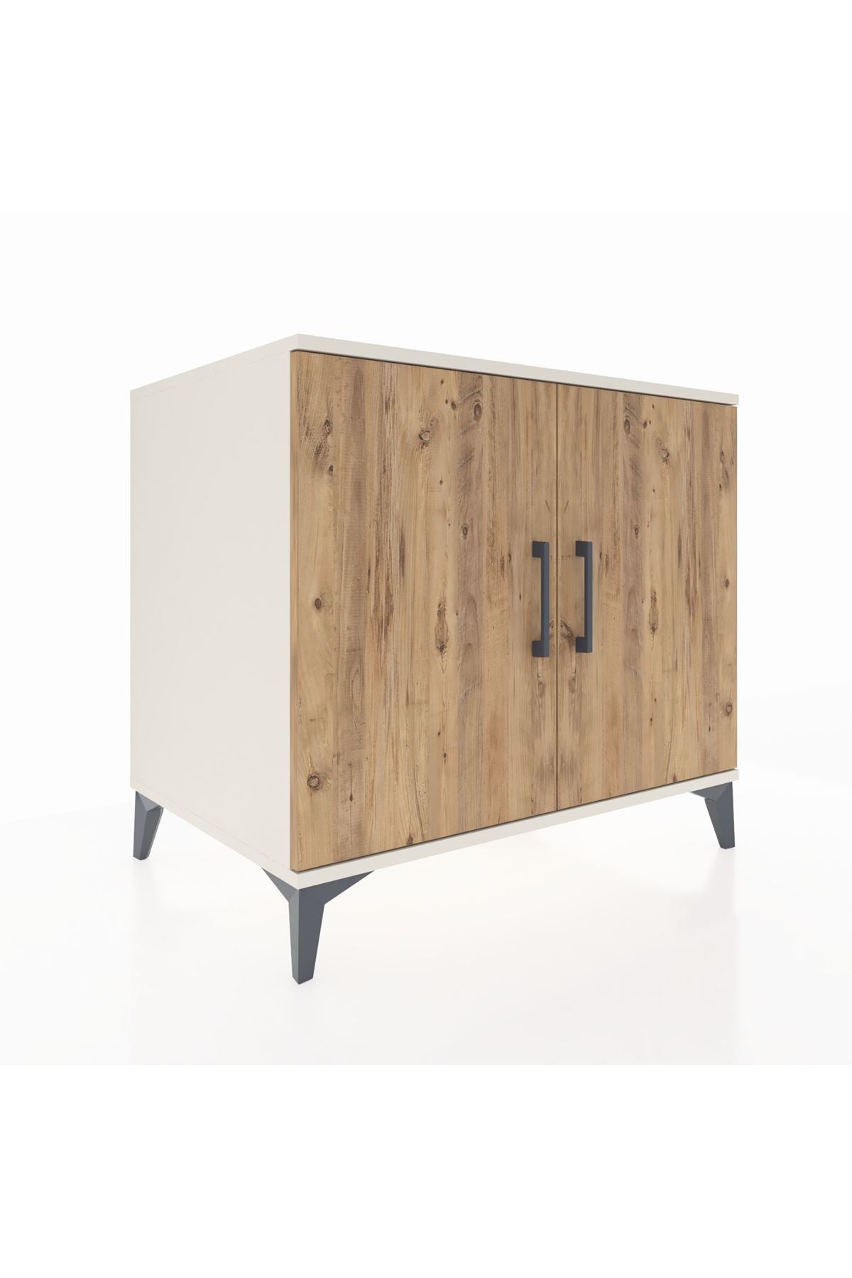 Kronos Şifonyer 2 Raflı 2 Kapaklı 88x59x80 Aytaşı-Çam